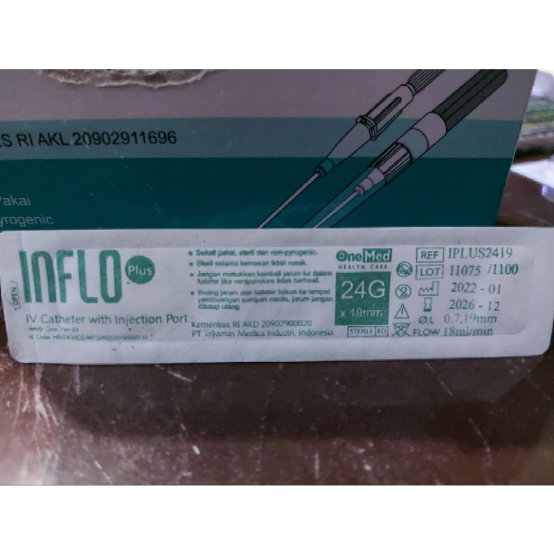Onemed Inflo harga/pcs