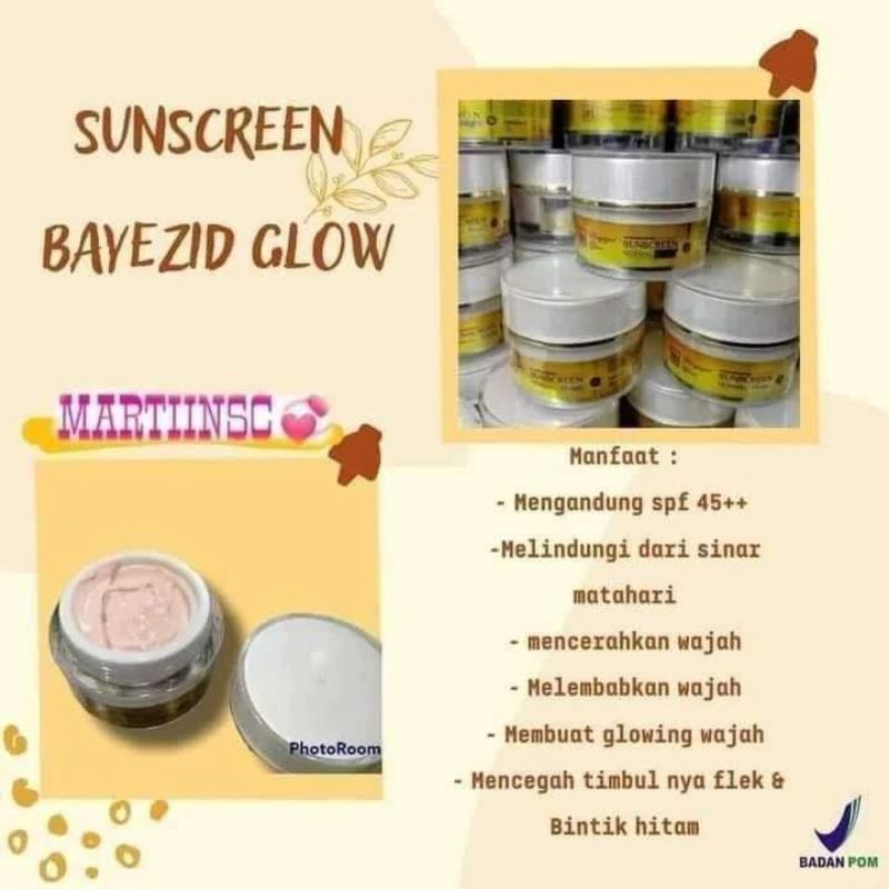 sunscreen bayesid glow