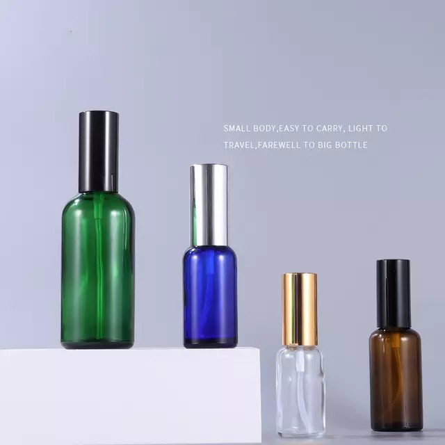 Receptacle Botol Spray Kaca 50Ml Tebal Premium