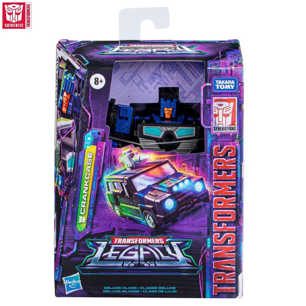 TRANSFORMERS Generations Legacy Deluxe Class Crankcase Action Figure
