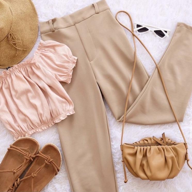Terpercaya HIZZA BASIC PANTS 2189