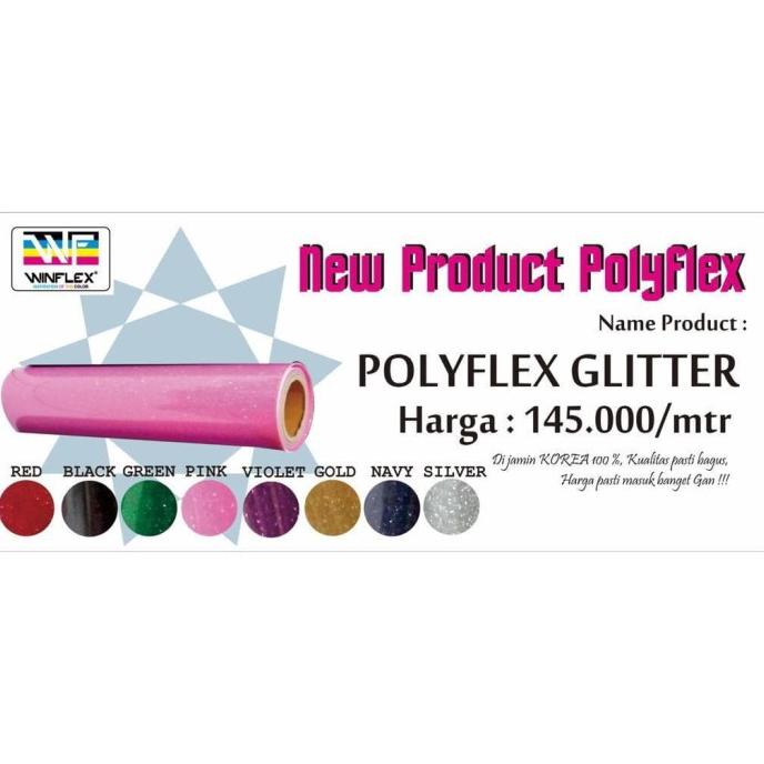 yang dicari] GLITER GREEN POLYFLEK