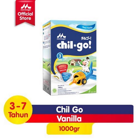 MORINAGA CHIL GO 3+ VANILA 950GR