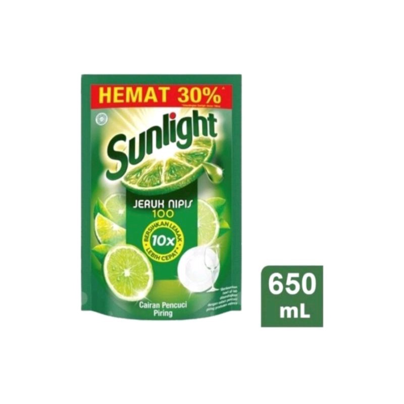 Sunlight jeruk nipis 650gr