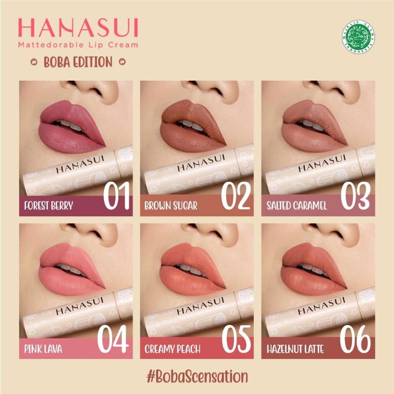 LIPCREAM HANASUI BOBA