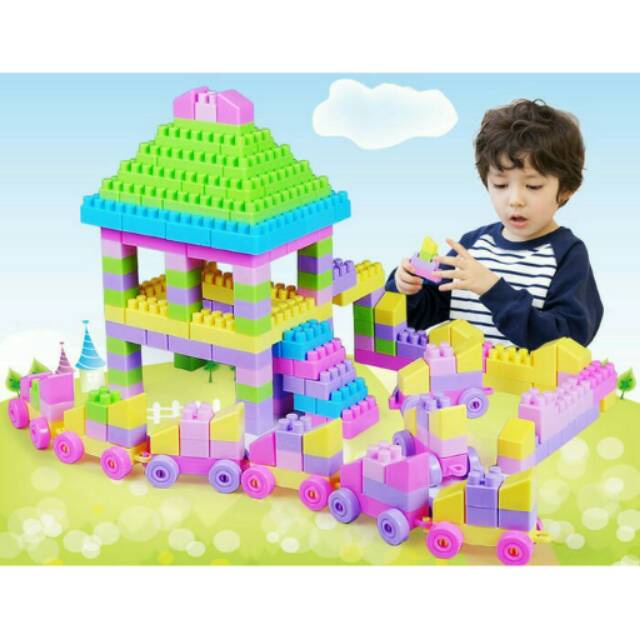 Mainan Edukasi Smart Block 170Pcs