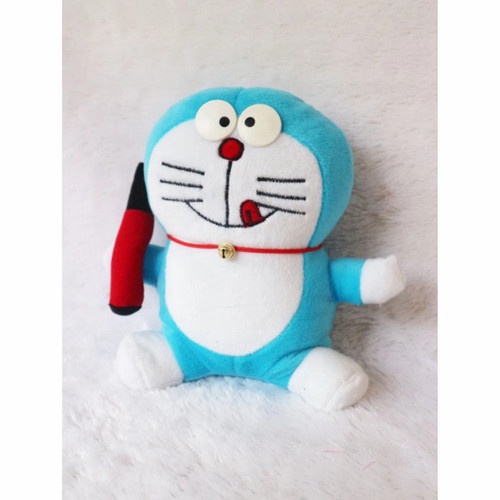 BONEKA DORAEMON PENSIL KECIL LUCU