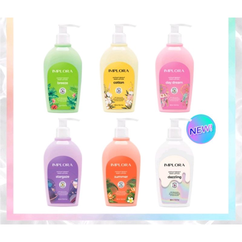IMPLORA Instant Bright Body Lotion