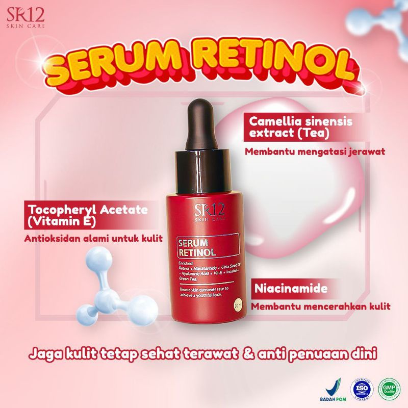 SERUM RETINOL SR12 GLOWING SEHAT