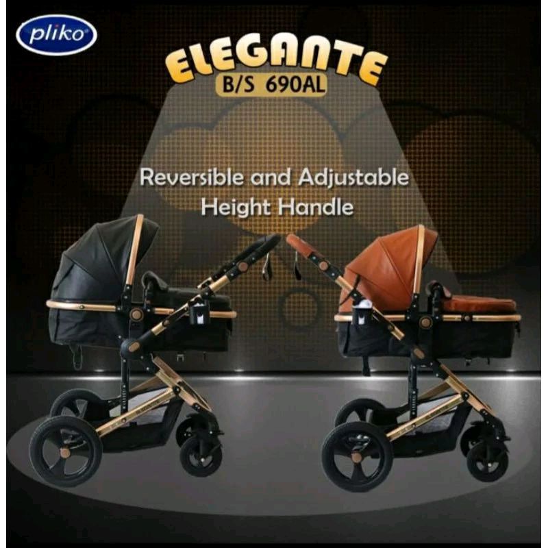 Stroller pliko elegante B/S 690AL