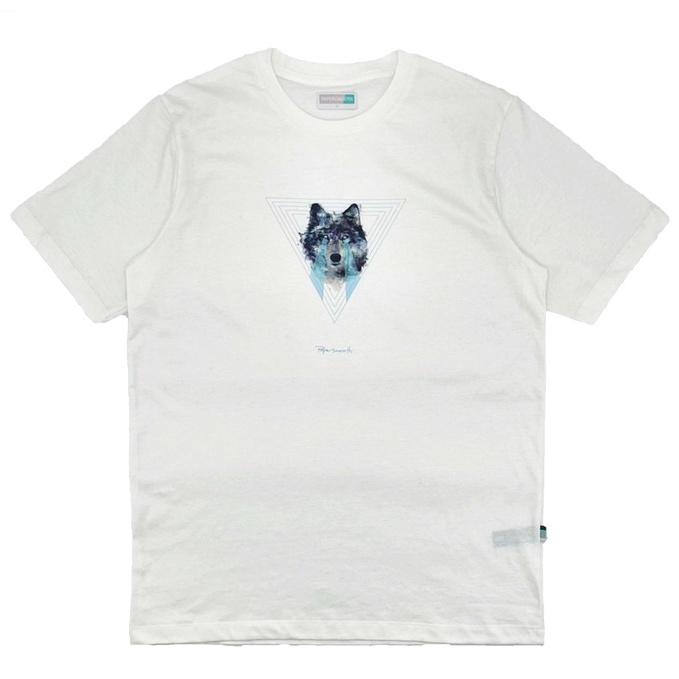 ORI PAPERSMOOTH Wolfeye White Tshirt