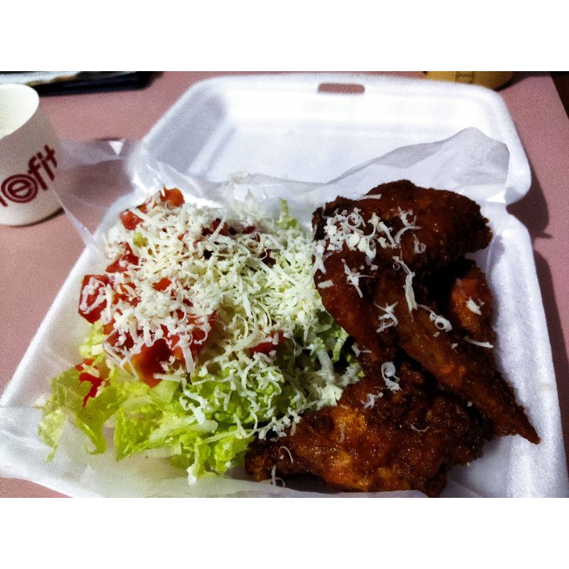 PAKET RICE CHICKEN WINGS