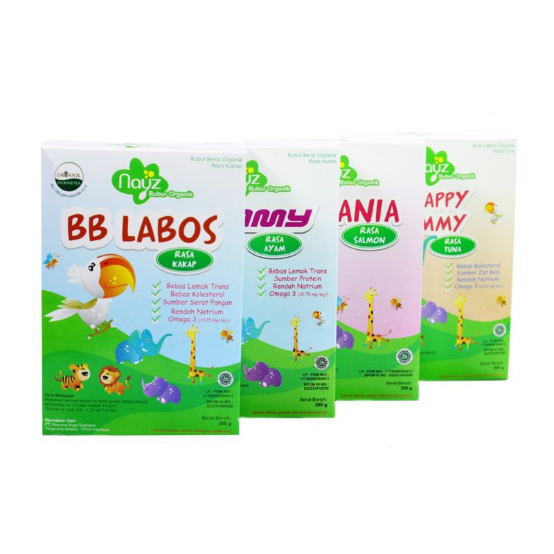 Nays bubur organik 300gr