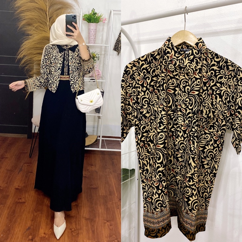 couple batik rompi & rempel