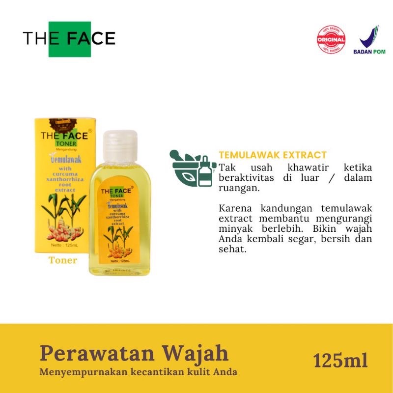 TONER TEMULAWAK THE FACE BPOM