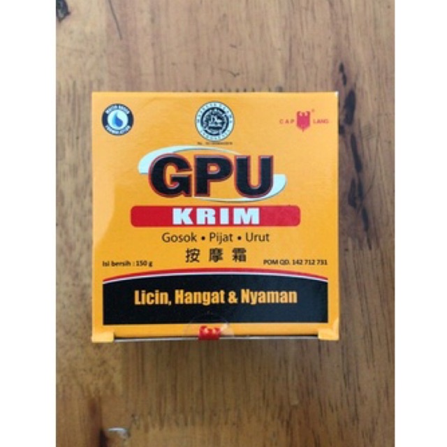 GPU Cream 150gr & 250gr