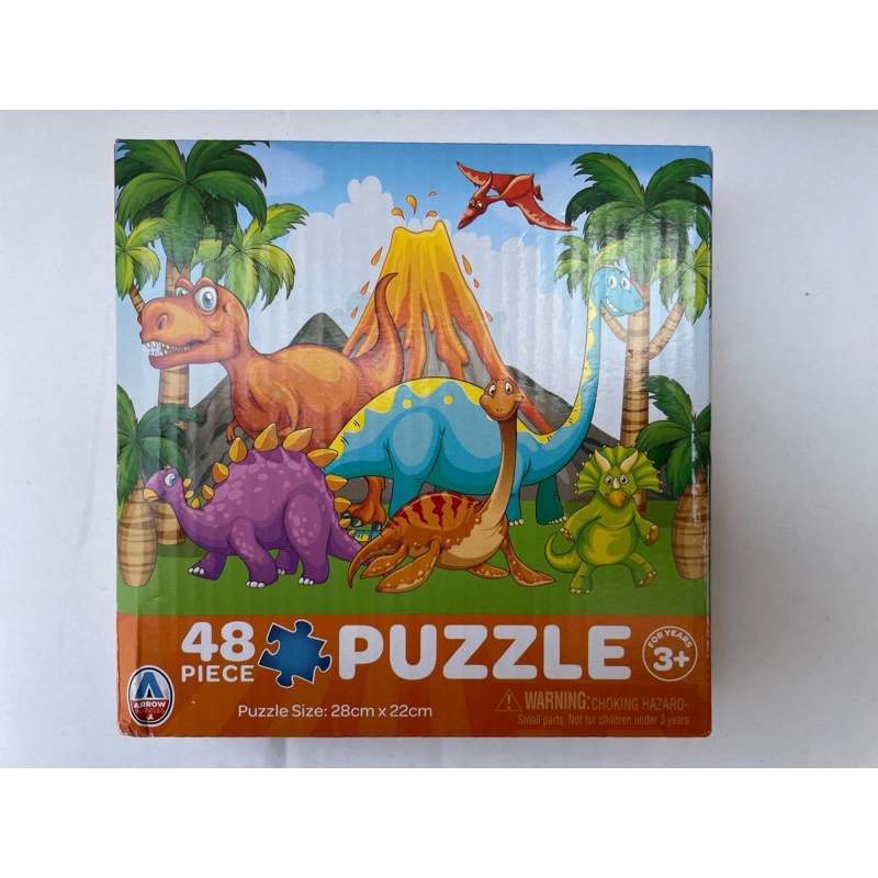 dino puzzle 48 pcs