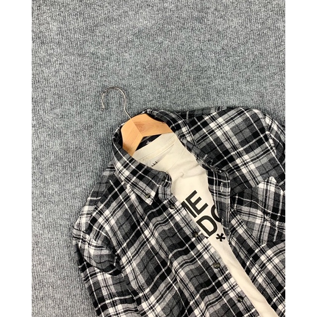 kemeja flannel cupc size M kode A9