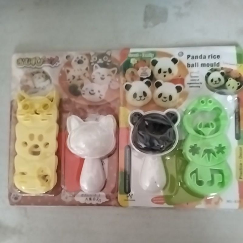 CETAKAN NASI BENTO
