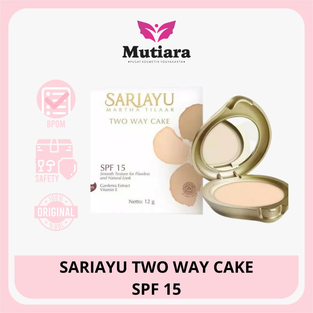 SARIAYU TWO WAY CAKE SPF 15