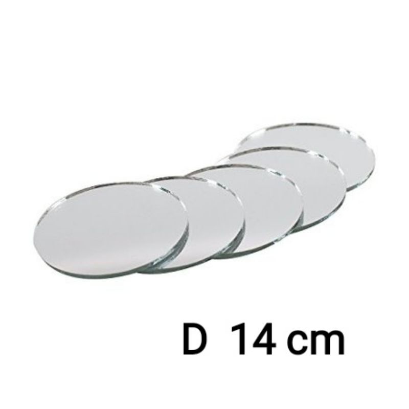 cermin bulat diameter 14cm