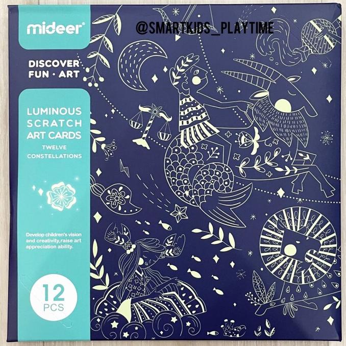 Mideer Luminous Scratch Art Cards