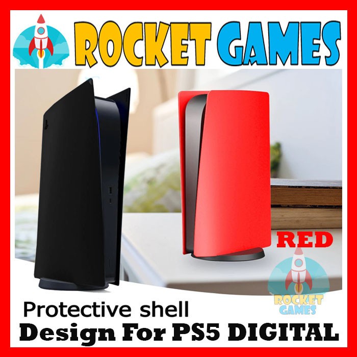 [Acc/Aksesoris] Face Plate Casing Skin Shell Case Replacement Ps5 Digital Version Console / Ps /