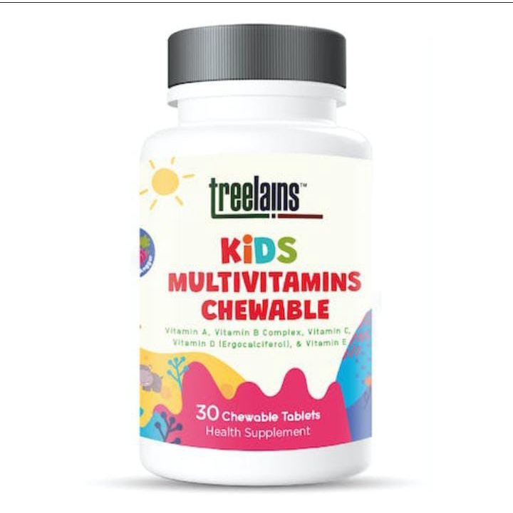 KIDS Multiv1tamin Chew4ble