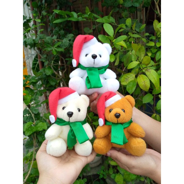 Boneka Mini Natal Syal 12cm