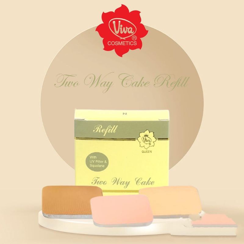 Viva Queen Two Way Cake Reffil 13gr