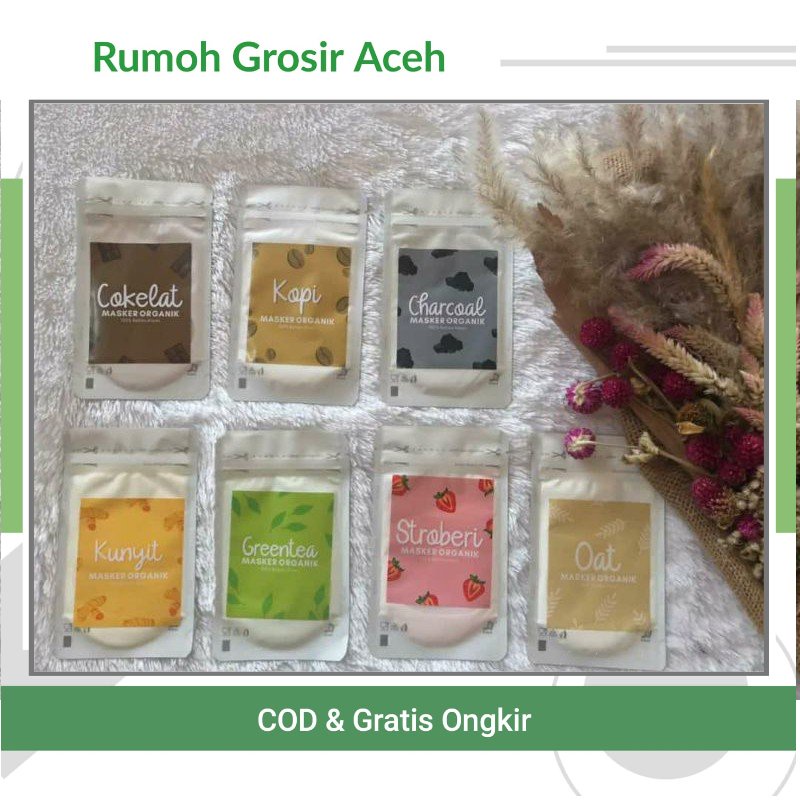 [ACEH] MASKER ORGANIK bpom