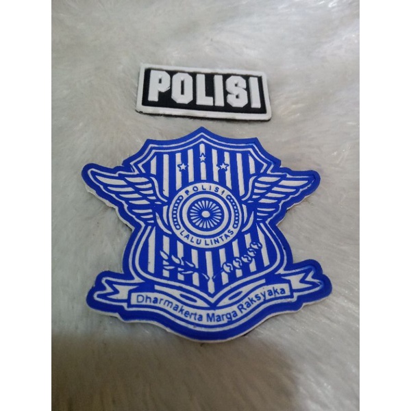patchrubber polisi lantas satu set