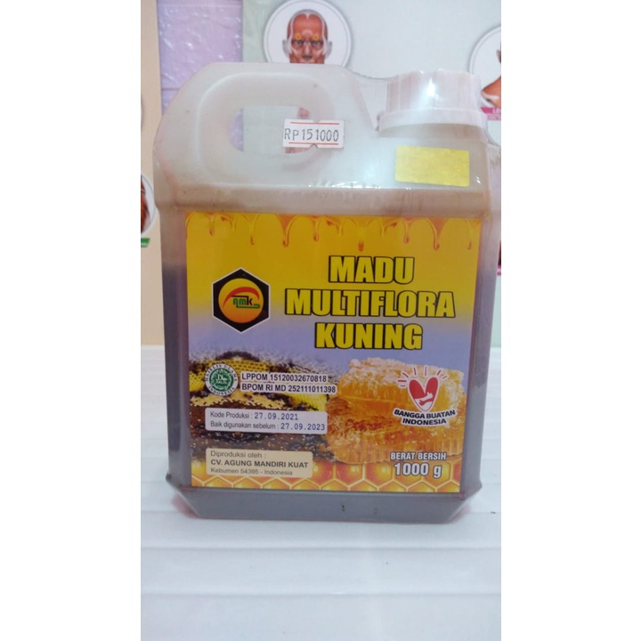 Madu Multiflora kuning