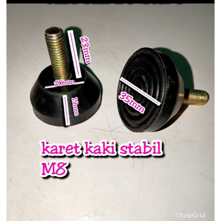 Karet adjuster M8x30