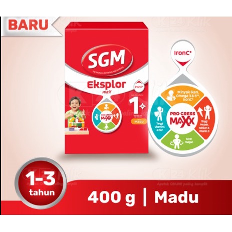 SGM EKSPLOR 1+ MADU 400G