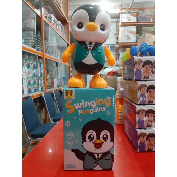 dancing swinging pinguin dus