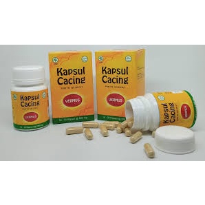 KAPSUL CACING 30 Kapsul