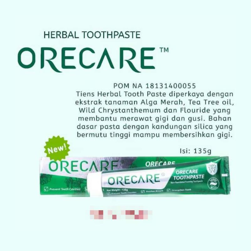 OreCare pasta gigi )