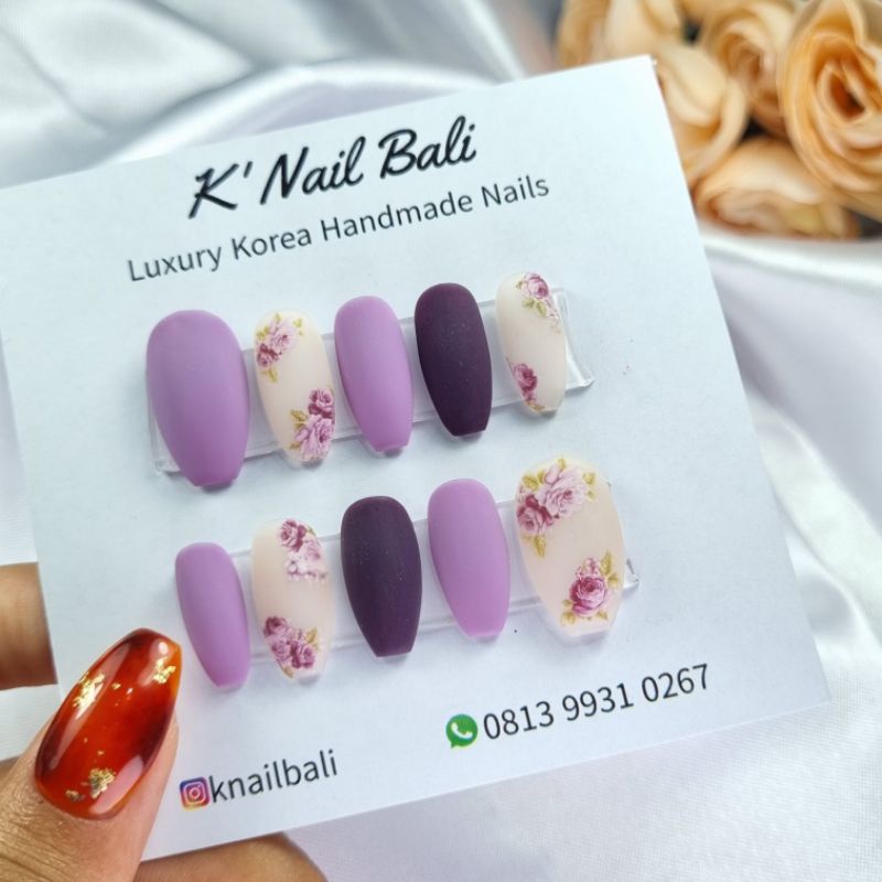 Luxury Handmade Nails A15