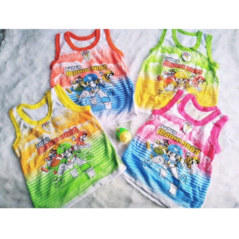 kaos singlet karakter anak