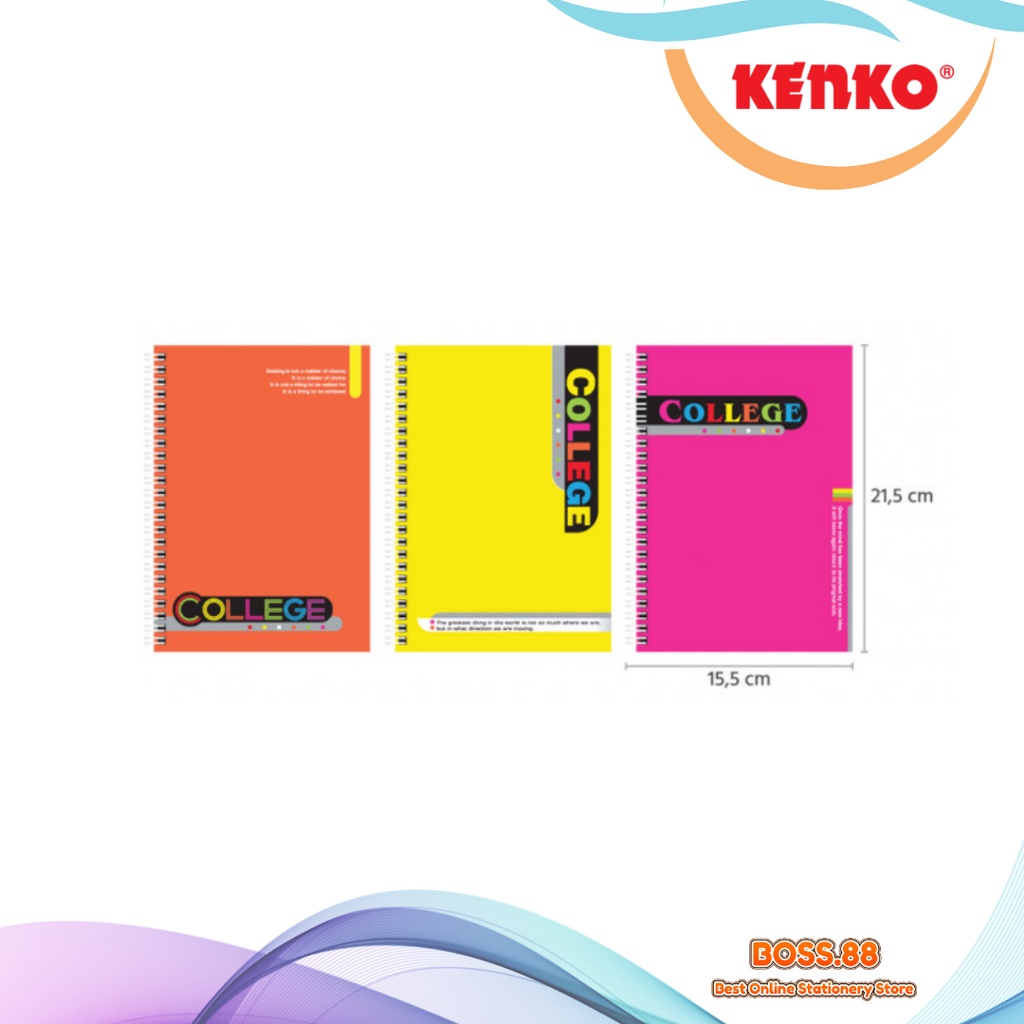 NOTES SPIRAL KENKO A5 (1 PCS)