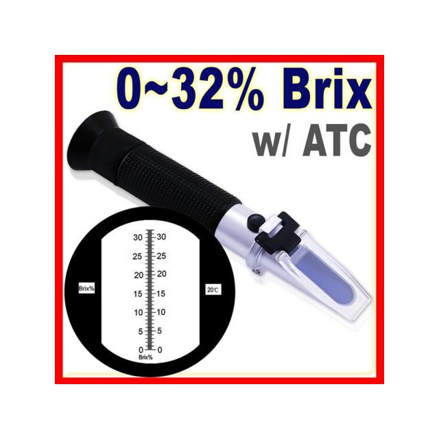 Refractometer Brix 0-32% - Ukur kadar gula - Refraktometer Manis