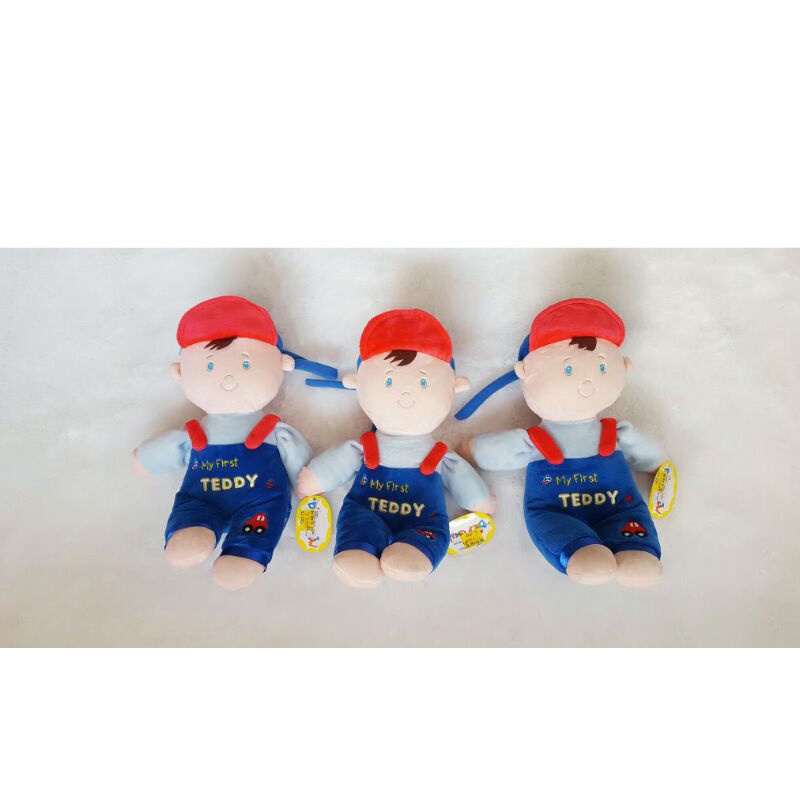 Boneka Tarik Musik Teddy dan Singa