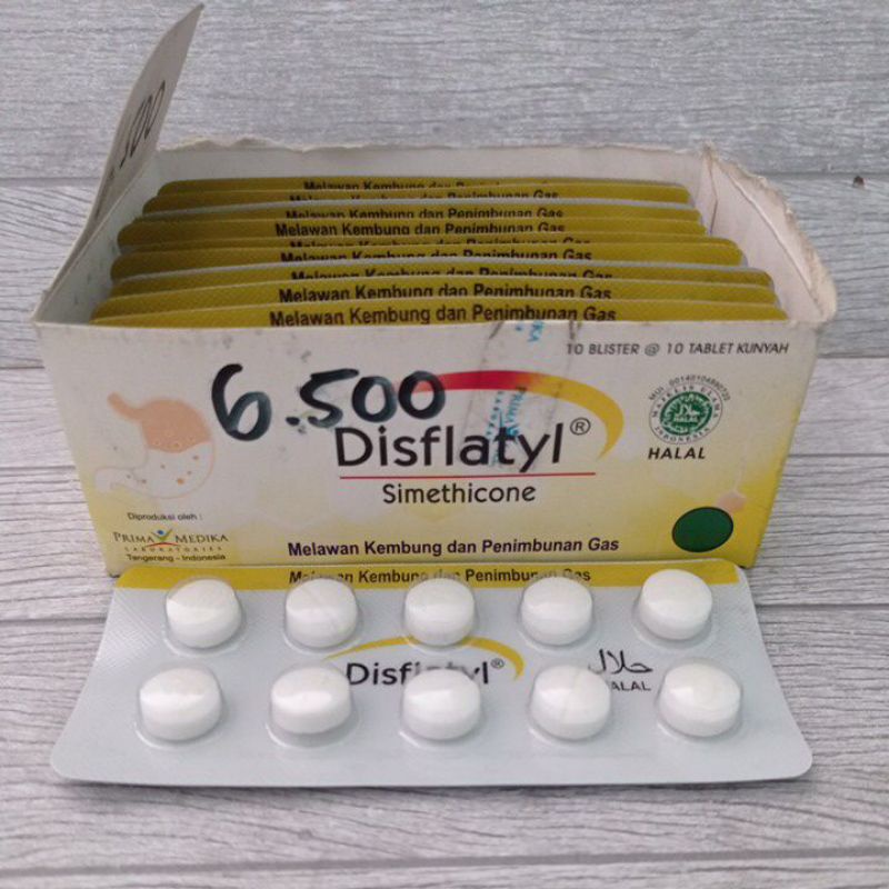 Disflatyl Tablet (Obat Perut Kembung)