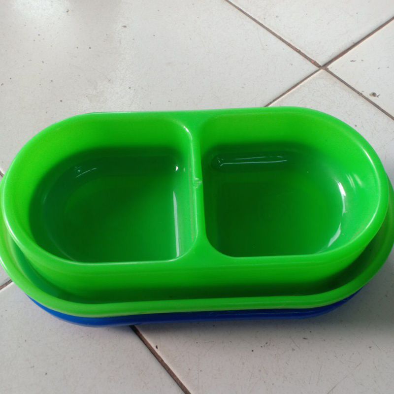 Tempat makan kucing//anjing//double