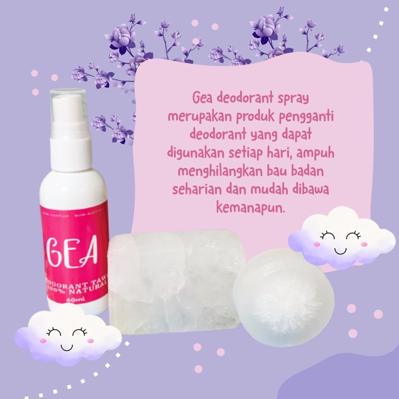 Deodorant Tawas Gea