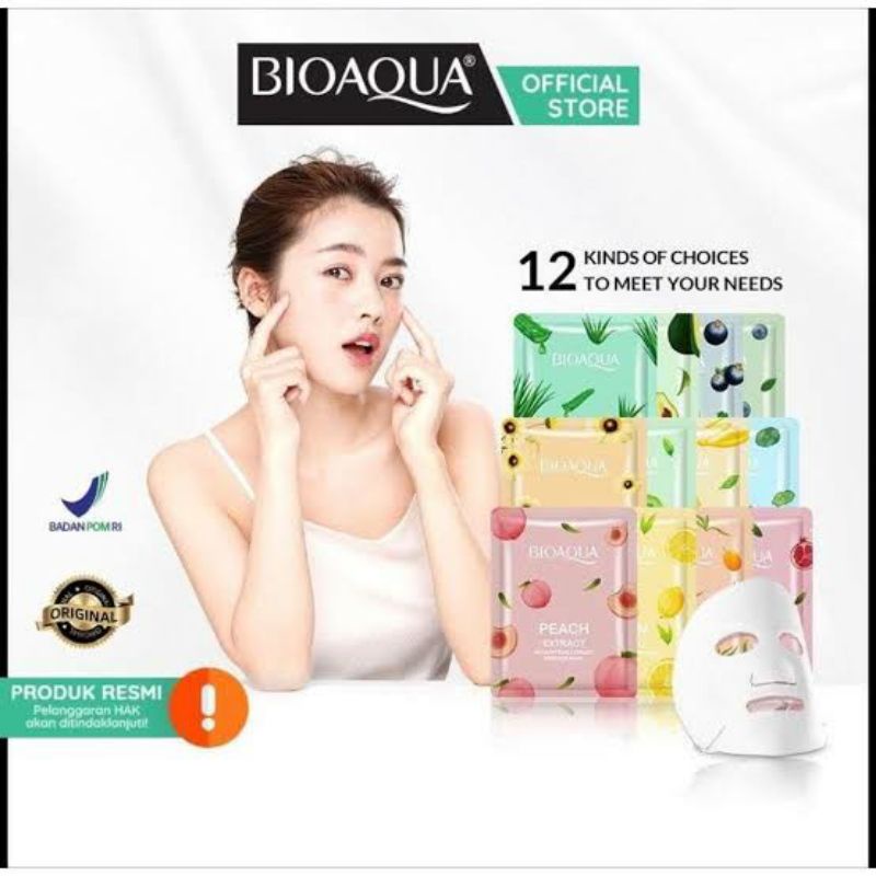 Masker Bioaqua Facial Mask Sheet