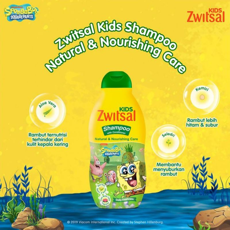 Zwitsal Kid Shampoo 180ml