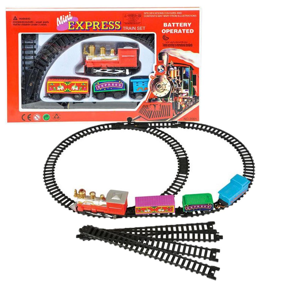 Mainan Kereta Api Mini Express Train Set 2001