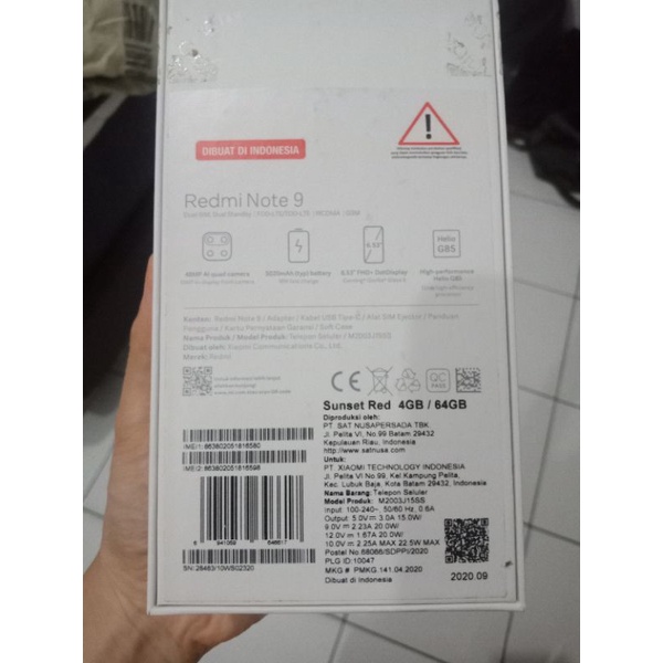 xiaomi redmi note 9